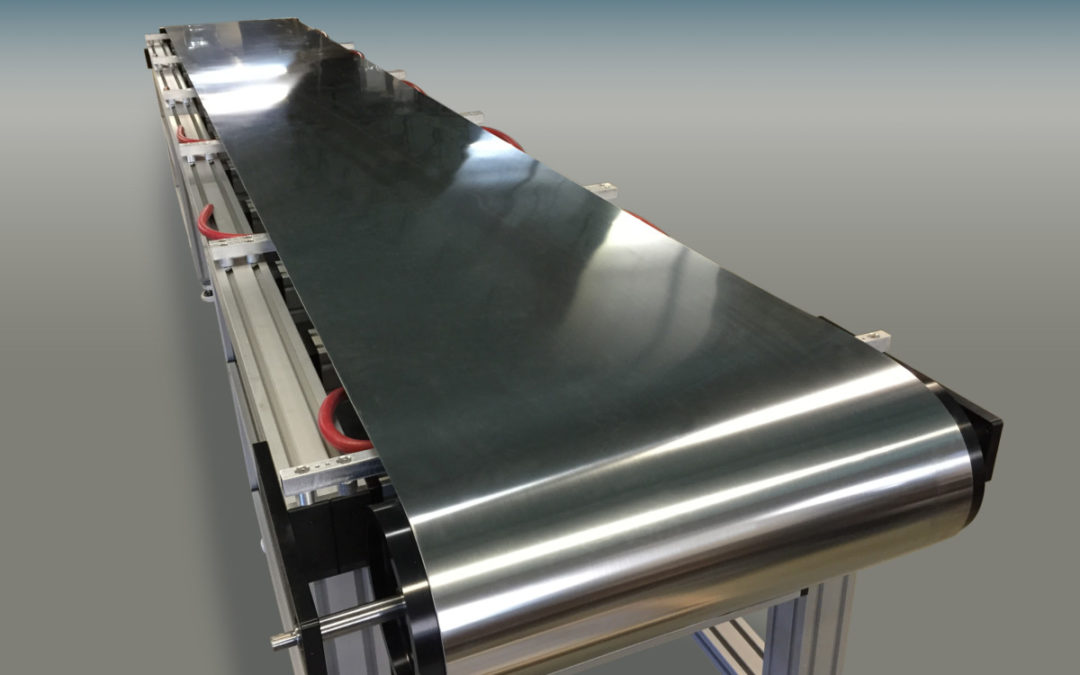 工业喷漆机输送带和驱动带的更换