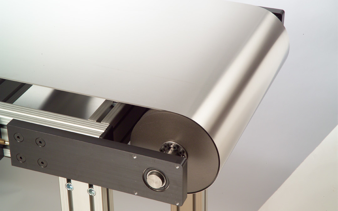 用于复杂自动化装配设备的宽不锈钢带