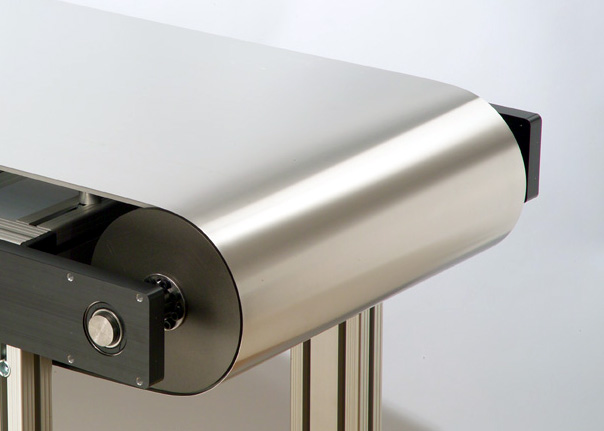 具有无尽金属输送带PVC塑料生产商的无缝成果